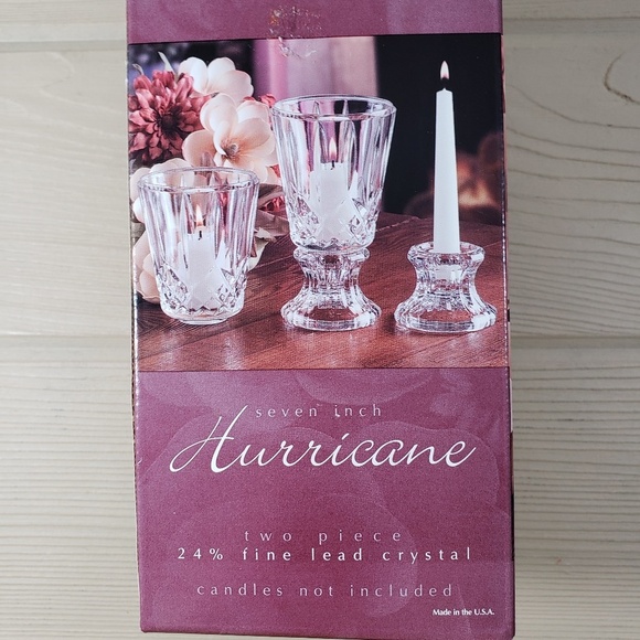 St. George Crystal Two Piece Hurricane NWT - Picture 7 of 8